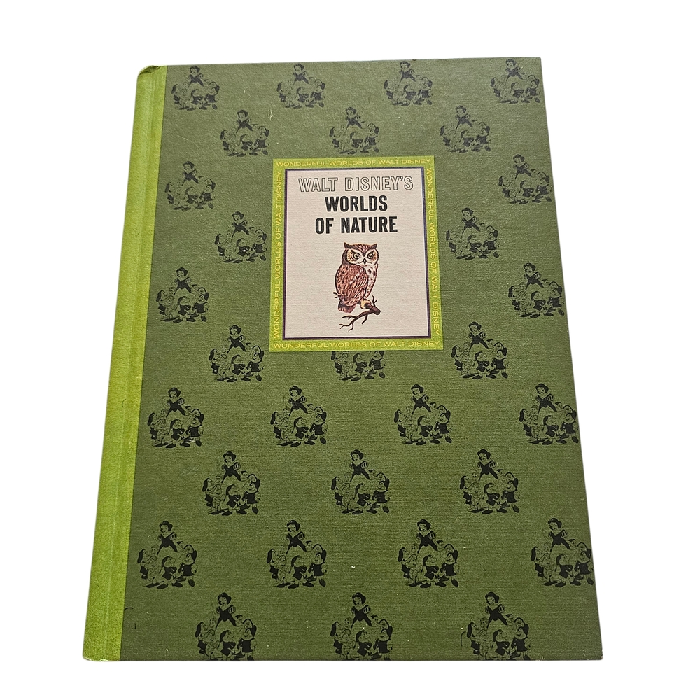 Walt Disney's Worlds of Nature Vintage Hardcover Wonderful Worlds Series 1965